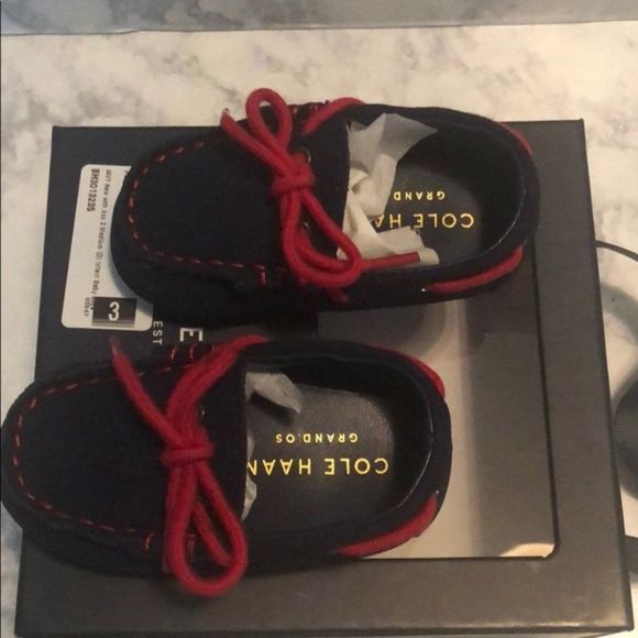 Cole Haan Navy Grant Driver moccasin - Picture 5 of 6